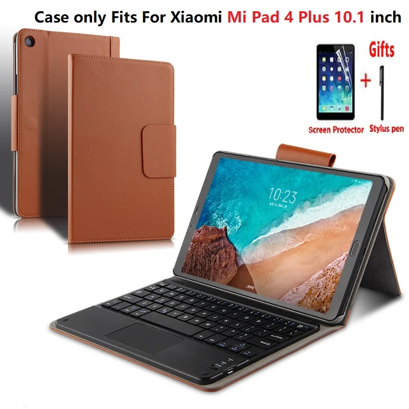 Чехол с беспроводной Bluetooth клавиатурой для Xiaomi Mi Pad4 MiPad4 Pad 4 Plus 10 1 дюйма Роскошный