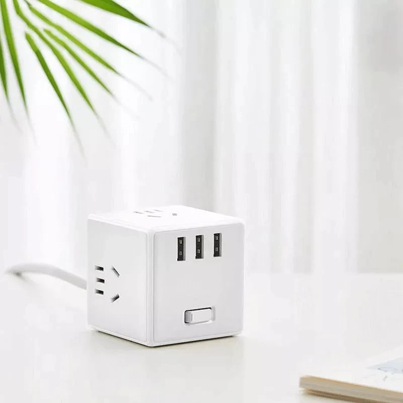 Оригинальный переносной магический куб Xiaomi Mijia Mini с 3 USB-портами 5 В 250 А зарядное