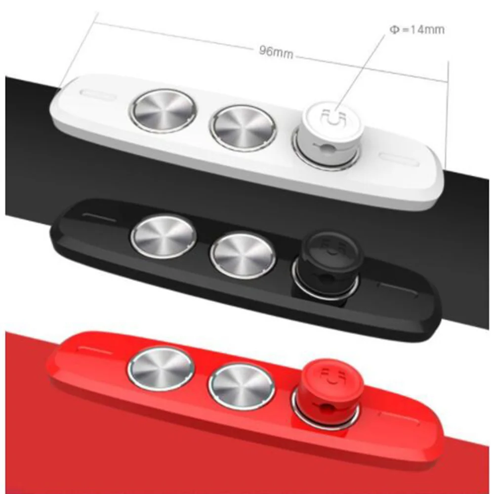 

Magnetic Cable Winder Organizer Clip Car Desktop Wire Cord Management USB Charger Cables Winder Line Holder Protector (White)