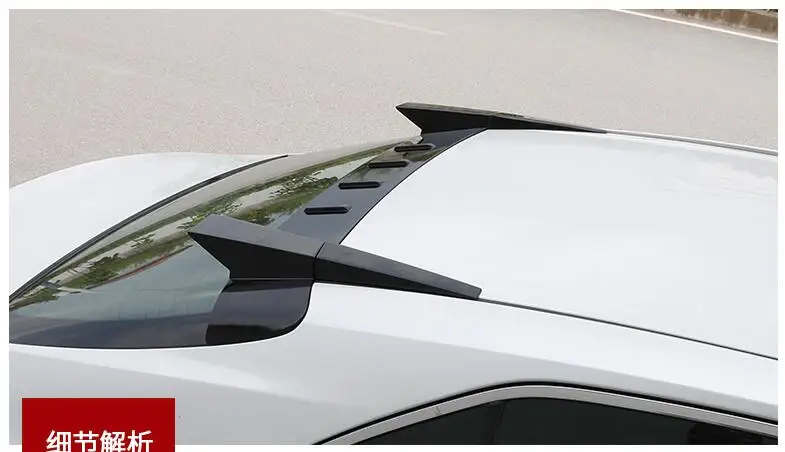 Спойлер на крышу для Camry 2018-2019 YF заднее крыло из АБС-пластика грунтовка цвет