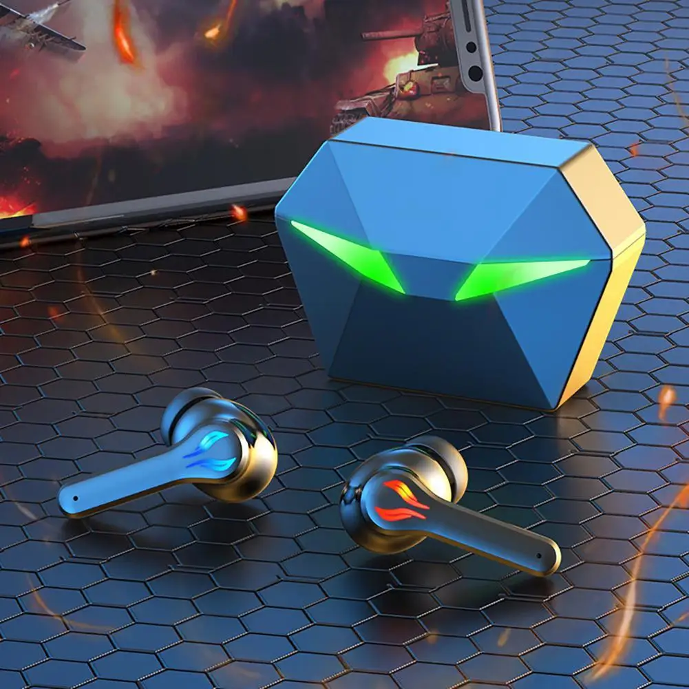 

Newest HiFi Wireless Earphone Noise Reduction Low Power Consumption Dual-mode Decoding Bluetooth5.1 Gaming Earbud for Running