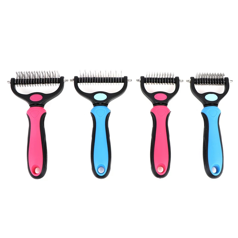 Расческа для удаления искусственных узлов щетка шерсти домашних животных кошек