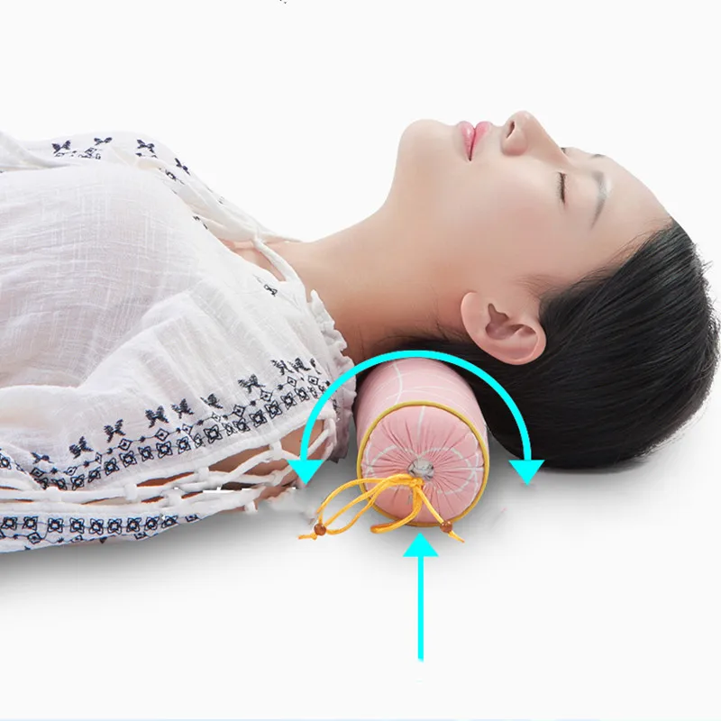 Подушка для шеи шейки уход ортопедическая гречневая подушка в виде ракушки