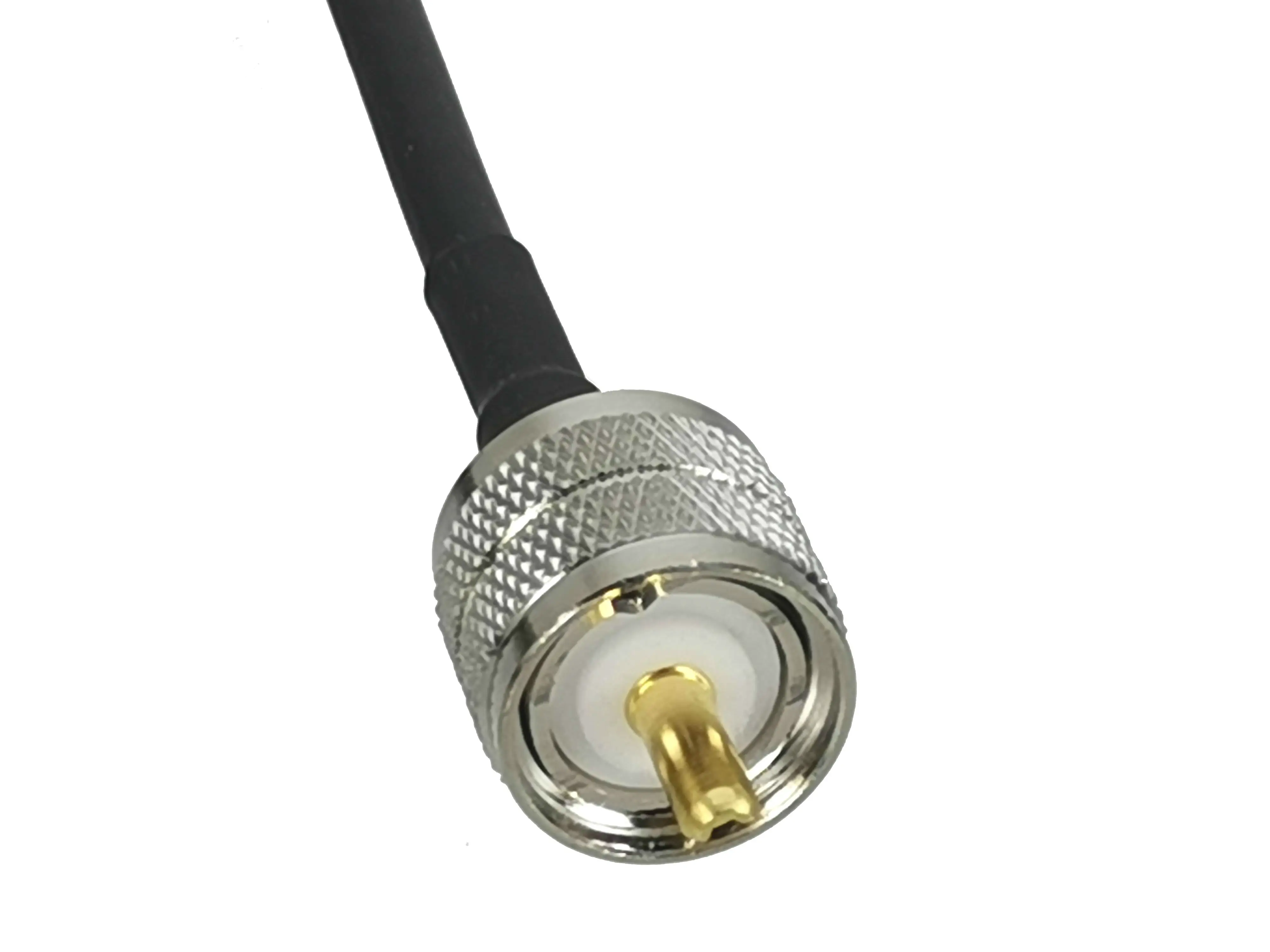 

UHF PL259 Male Plug to N Female Jack straight crimp RG58 cable RF jumper pigtail 4inch~20M