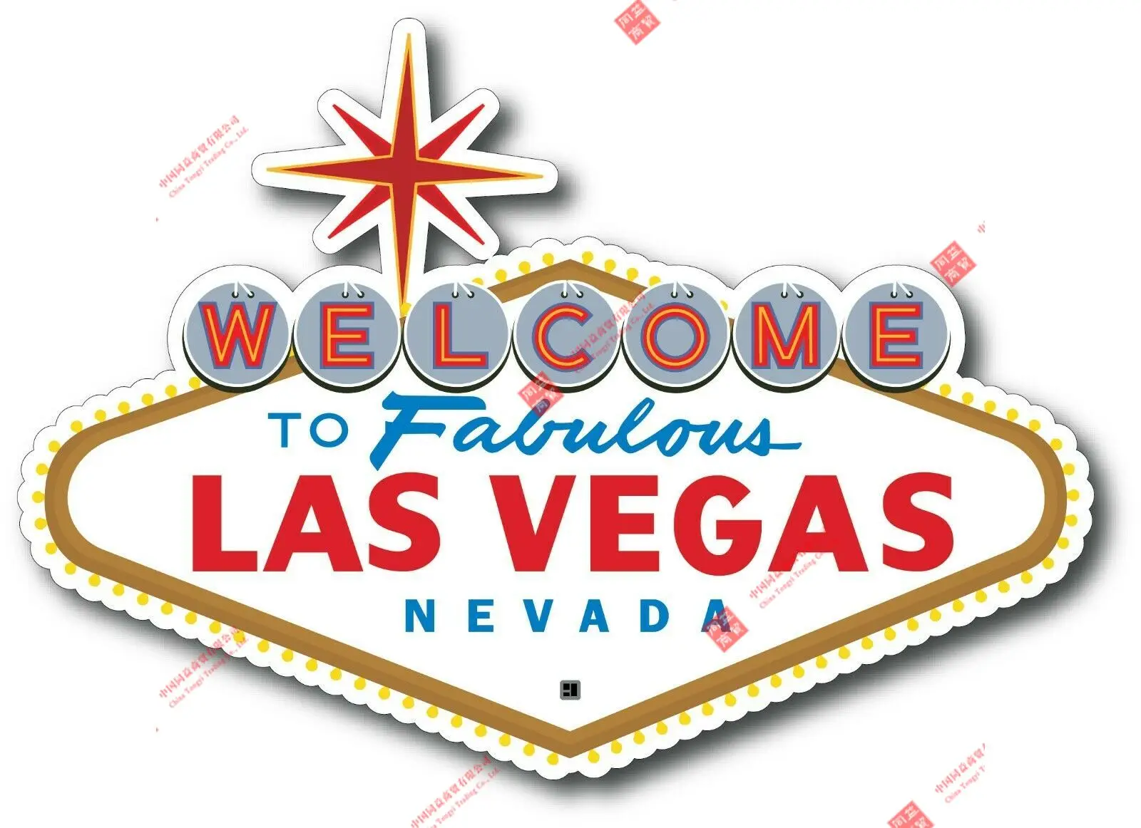 

Beautiful Art Pattern WELCOME TO LAS VEGAS FABULOUS USA DECAL STICKER TRUCK VEHICLE WINDOW WALL CAR