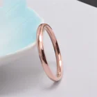 4 цвета простые круглые кольца для женщин ювелирные изделия для вечерние обручальное кольцо для девушек ювелирные изделия Размер 5-11