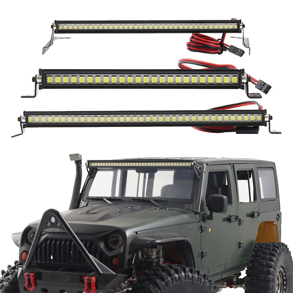 

Metal RC Car Roof Light Bar 36 LED Lights for 1/10 RC Rock Crawler Car Parts