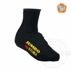 Ветрозащитная велосипедная обувь JUMBO VISMA, Флисовая теплая обувь для горного велосипеда на молнии, аксессуары для верховой езды