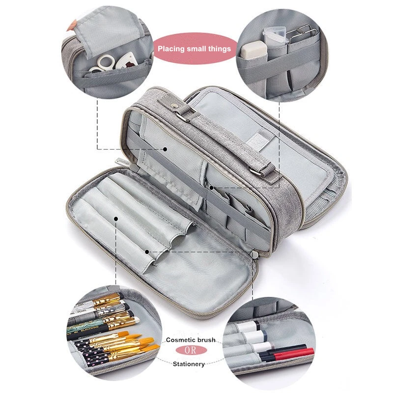 1 шт. Высокое качество большая ручка сумка для карандашей пакет