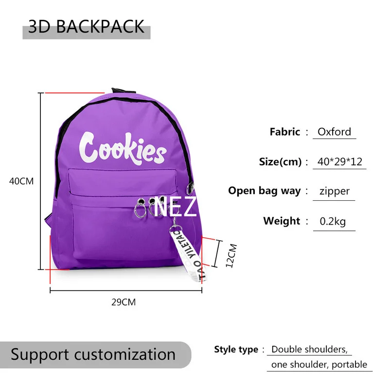 

Among Us Backpacks Small Bags Unisex Candy Colors 3D Oxford Waterproof Key Chain Accessories Cute Kawaii Boys Girls School Bags