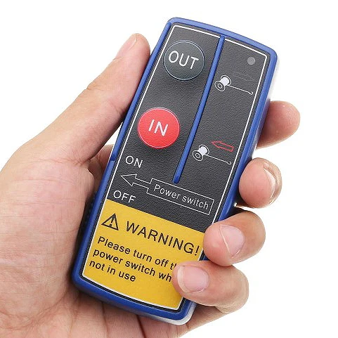 

12V 50Ft Auto Wireless Console Winch Remote Control Car Manual Transmitter Button Console For Car Atv Suv Truck