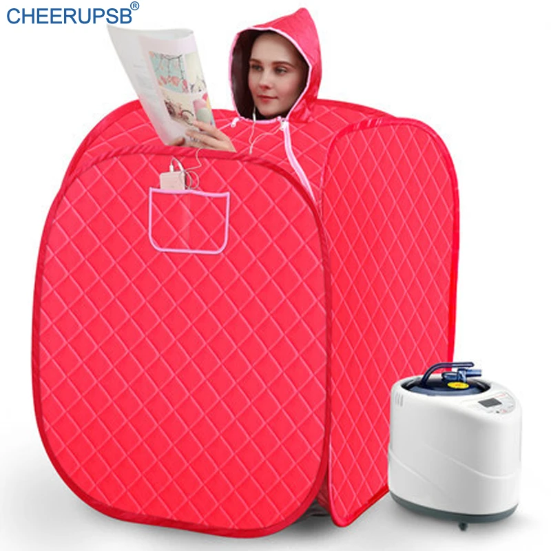 Портативная Паровая Сауна для спа генератор фумигации душевая комната