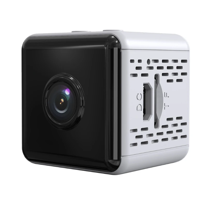 

KX4A X6D Wireless Mini Monitor 1080P Surveillance Webcam Aerial Sports DV Camera Supports Motion Detection for Home Office