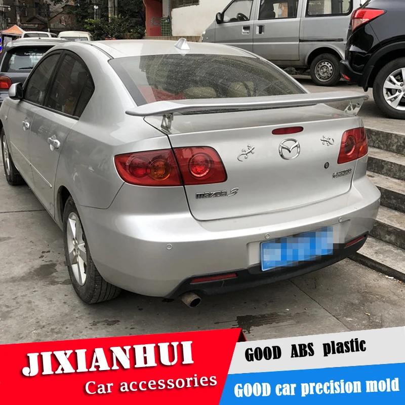 Спойлер для Mazda 3 2006 2013 Mazda3 RX8 спойлер из АБС пластика цветной задний