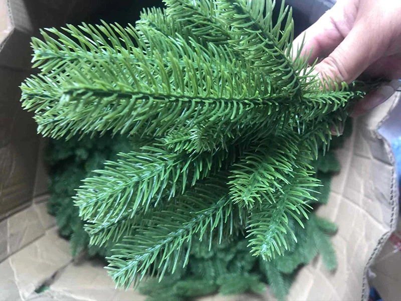 Flone искусственные сосновые иголки зеленые растения Цветочная композиция