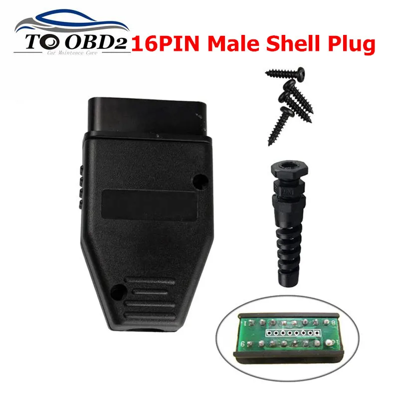 Универсальный автомобильный диагностический инструмент OBD штекер 16Pin OBD2 разъем 2