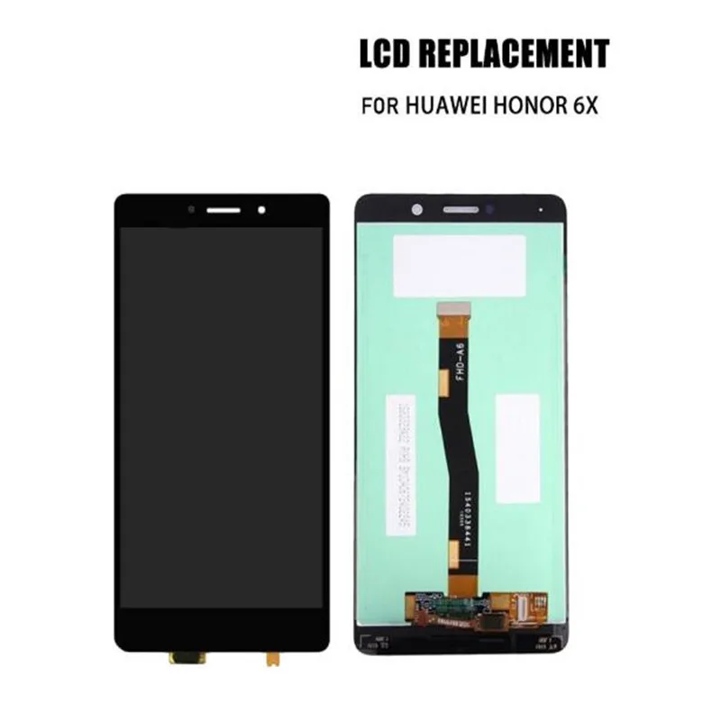 ЖК дисплей с сенсорным экраном и дигитайзером в сборе для Huawei Honor 6 X без