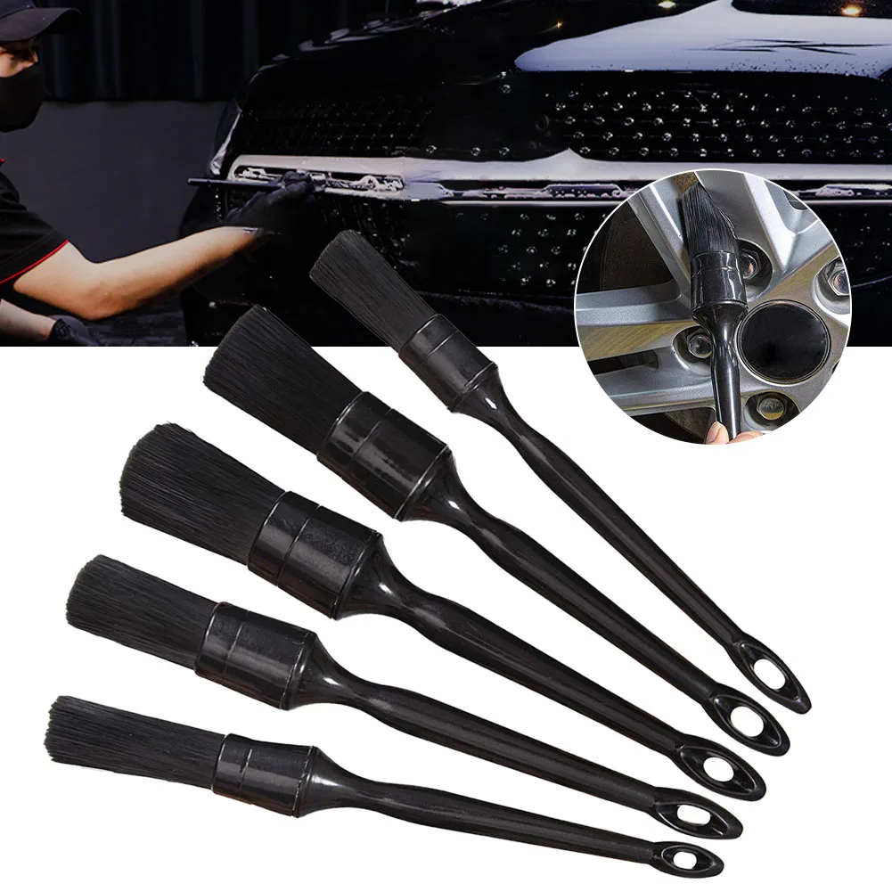 Новинка 5 шт. авто детали щетки с подробным описанием набор кистей для