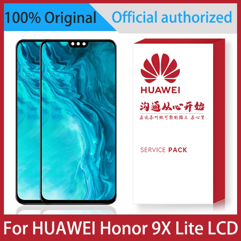 

Original 6.5'' Display For Huawei Honor 9X Lite LCD JSN-LX1 JSN-L21 JSN-L22 JSN-L23 Touch Screen Digitizer Assembly Replacement