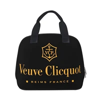 veuve clicquot fashion shell lunch bag lunch bag insulation bag multi purpose keep warm and cold_gyg05