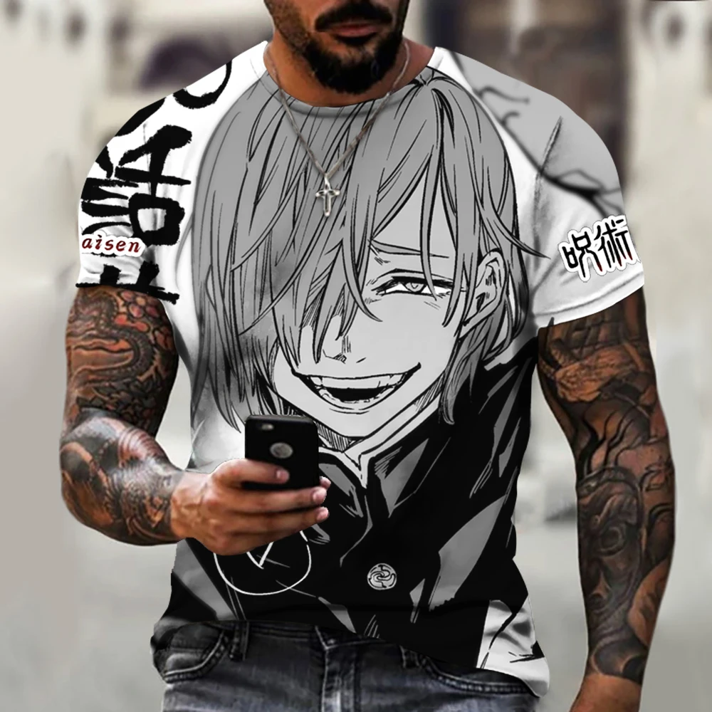 Футболка мужская с 3D-принтом мягкая Повседневная рубашка круглым вырезом