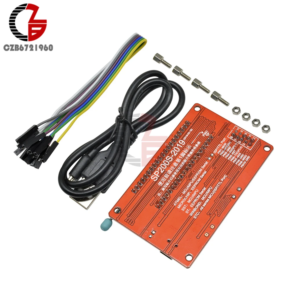 EEPROM последовательный USB программатор SP200SE SP200S Улучшенный с ISP интерфейсом для 336 SCM& 24& 93 серии SCM