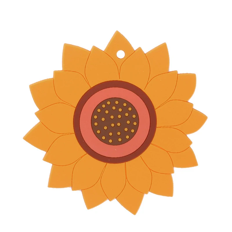 Милая подставка подсолнечника Морская звезда теплоизоляция стол коврик Семья