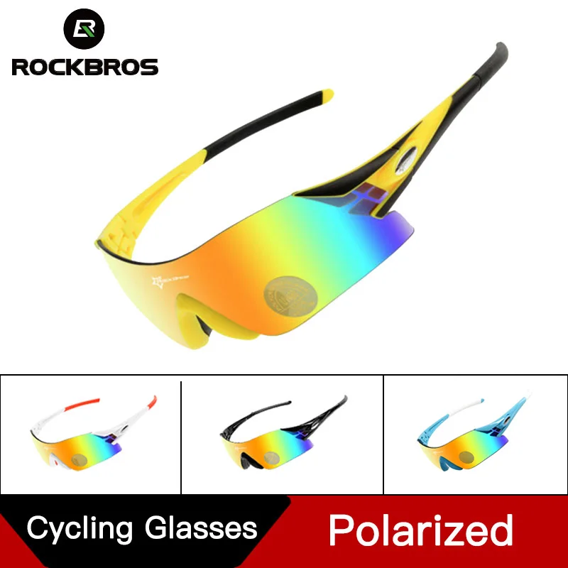 ROCKBROS велосипедные очки спортивные солнцезащитные MTB горный велосипед защитные