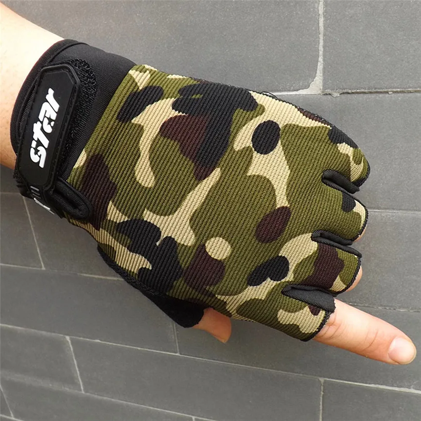 Bike Gloves Half Finger Como Slip Tactical Fitness Sport Glove Riding MTB Bicycle Cycling For Men Women | Аксессуары для одежды