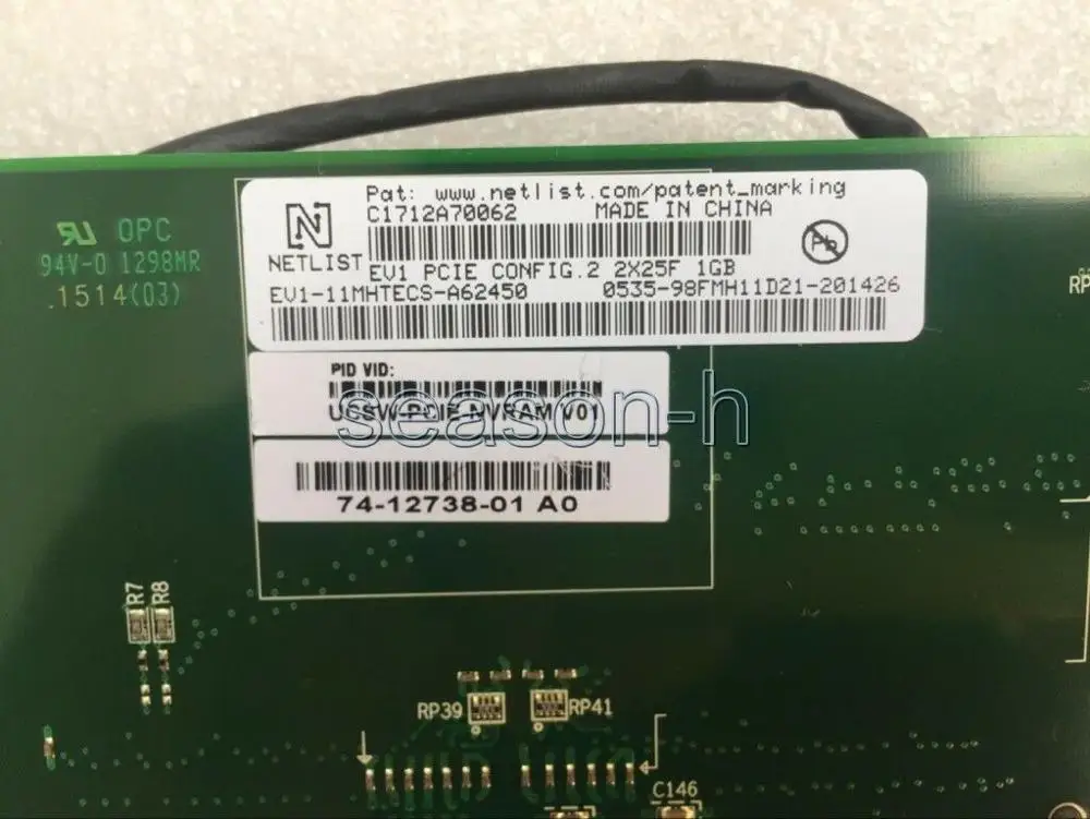 NetList Express Vault EV1-11MHS1NL-962440 UCSF-плей-nvram 1 ГБ кэш-памяти | Компьютеры и офис