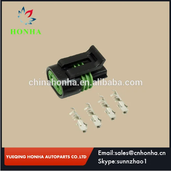 Бесплатная доставка 10 шт 5-контактный водонепроницаемый автомобильный разъем AMP кабель провода разъем для автомобиля HID коннектор