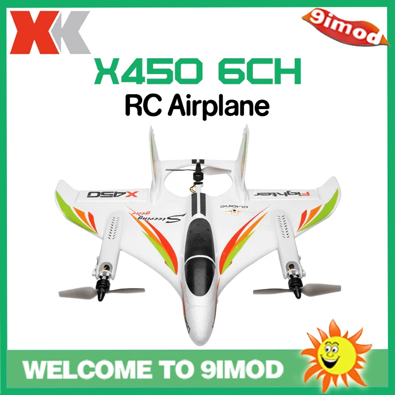 Оригинальный Wltoys Xk X450 6 way с бесщеточным двигателем вертикальный взлет/посадка