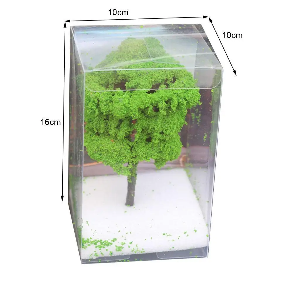 

Sand Table Landscape Tree Model Military Simulation Scene Vegetation Train Railway Construction Diy Garden Materials Dollhouse