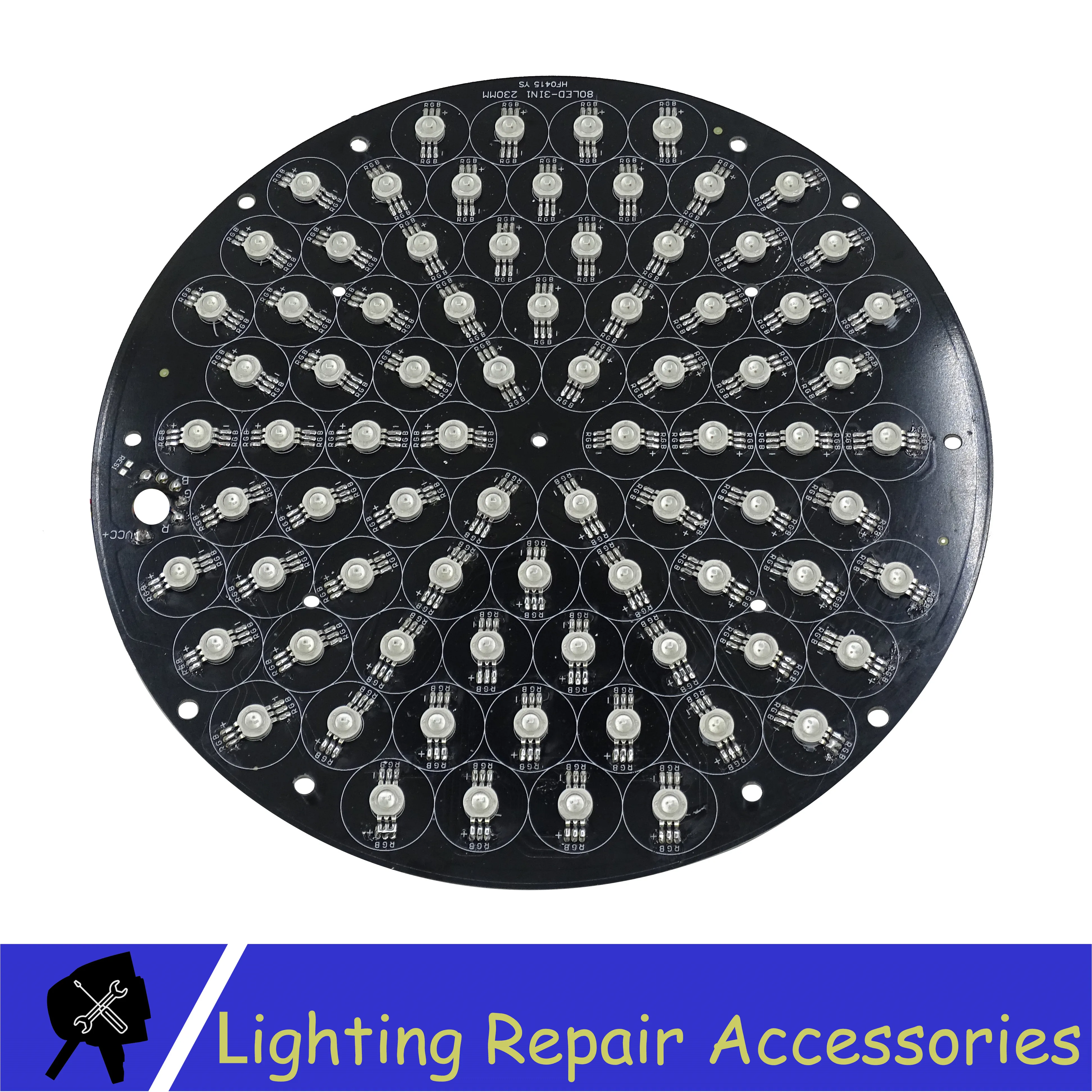 80x3 Вт RGB 3in1 светодиодные лампы RGBW Светодиодная лампа шарик доска для 80*3