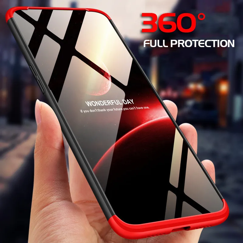 Oneplus 7 Pro 6T 6 5T 5 ванплас pro 6t чехол 360 роскошный ударопрочный Матовый Жесткий