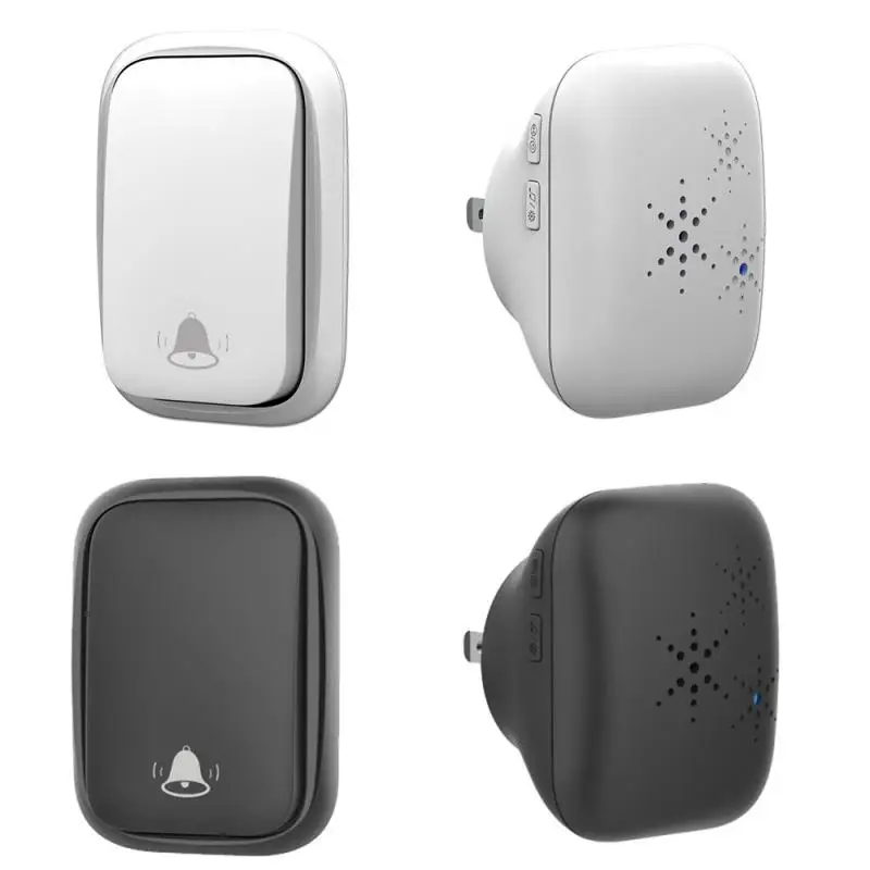 

Wireless Doorbell No Battery Required Waterproof Self-Powered Smart Door Bell Home Cordless Ring Dong Chime Timbre Calling