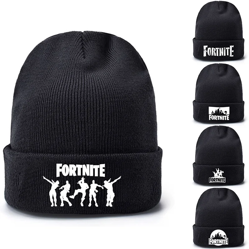 Оригинальная трикотажная шапка Fortnite теплая осенне-зимняя для студентов игровые