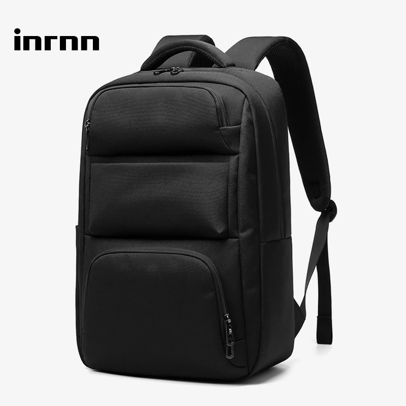 

inrnn Men Light Backpack 15.6 inch Laptop Backpacks Male Urban Travel Backpack High Quality School Bag for Teenager Boys Mochila