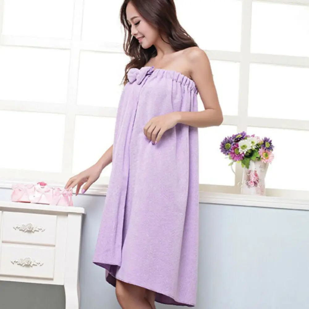 

Women Microfiber Body Towel Wrap Bath Shower Spa Body Robe Magic Quick Dry Towel Wrap Bathing Beach Wrap Skirt 140*75cm