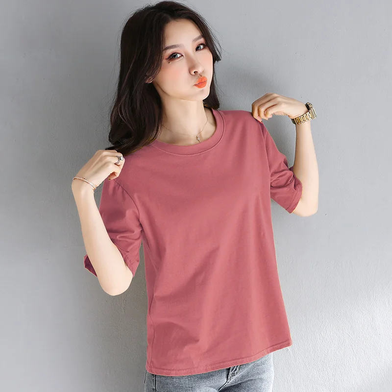 

Tops T Shirt orange Women Short Sleeve Tshirt Women Lady