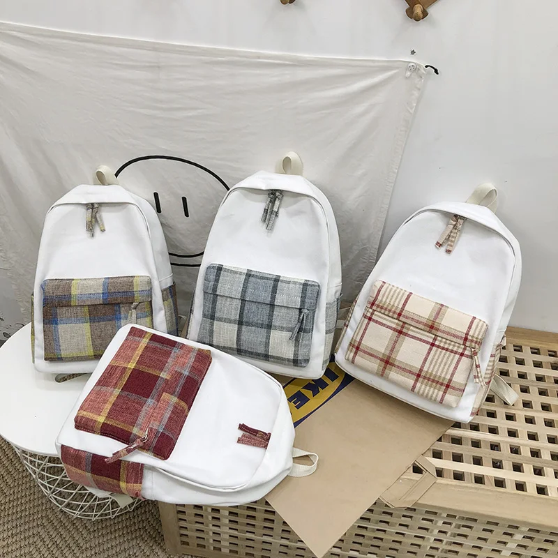 Модный рюкзак Большой Вместительный женский студенческий школьный для девочек