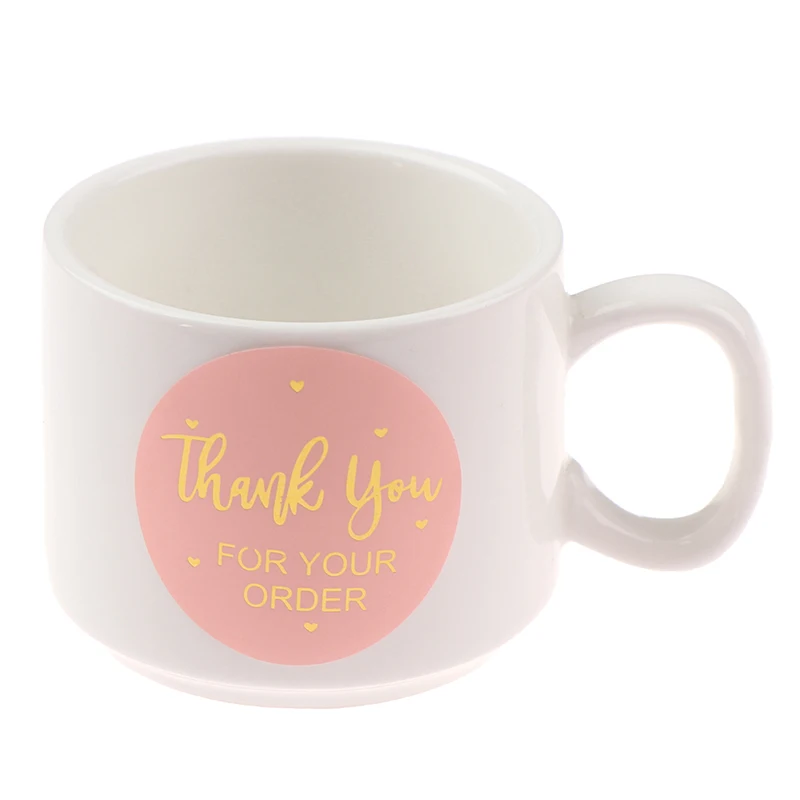 

500pcs/roll Round Seal Sticker Thank You DIY Paper Label Adhesive Gift Seal Sticker Stationery Sticker