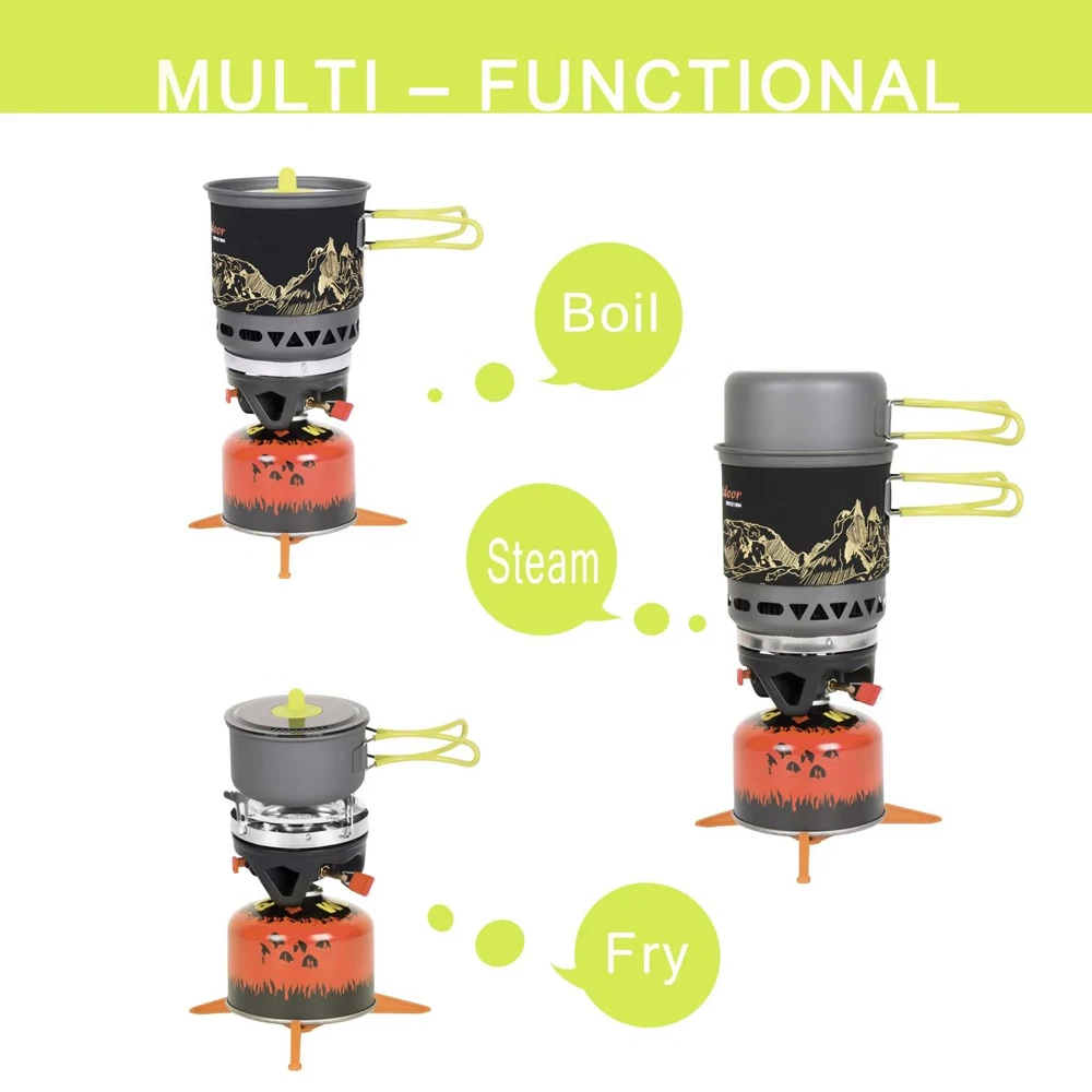 APG Комплект портативной газовой системы для приготовления пищи. Компактная