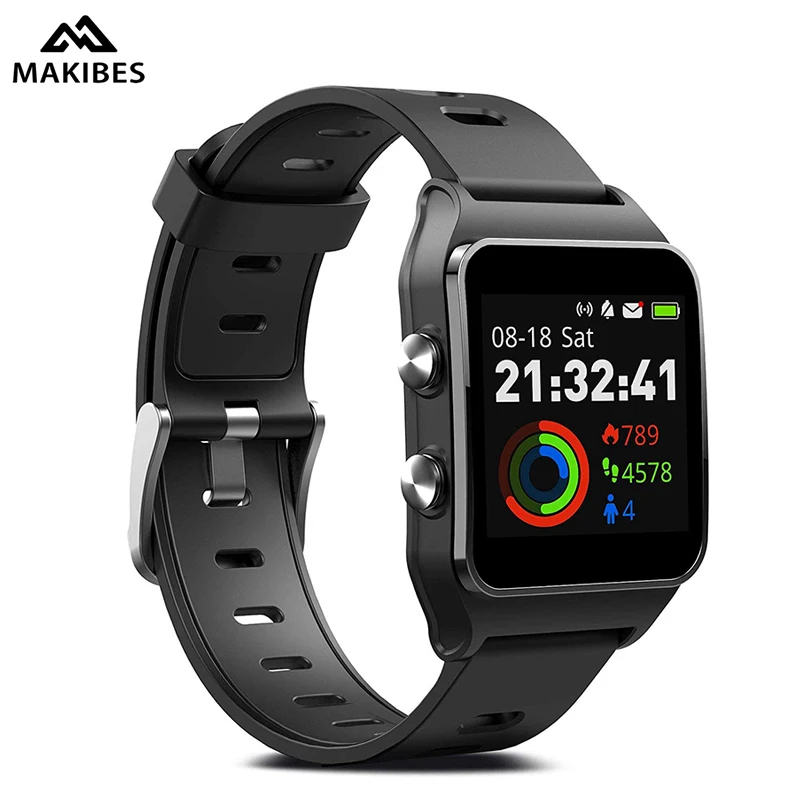 Makibes BR3 Смарт часы gps Bluetooth 4 2 монитор сердечного ритма умные IP68 Водонепроницаемый