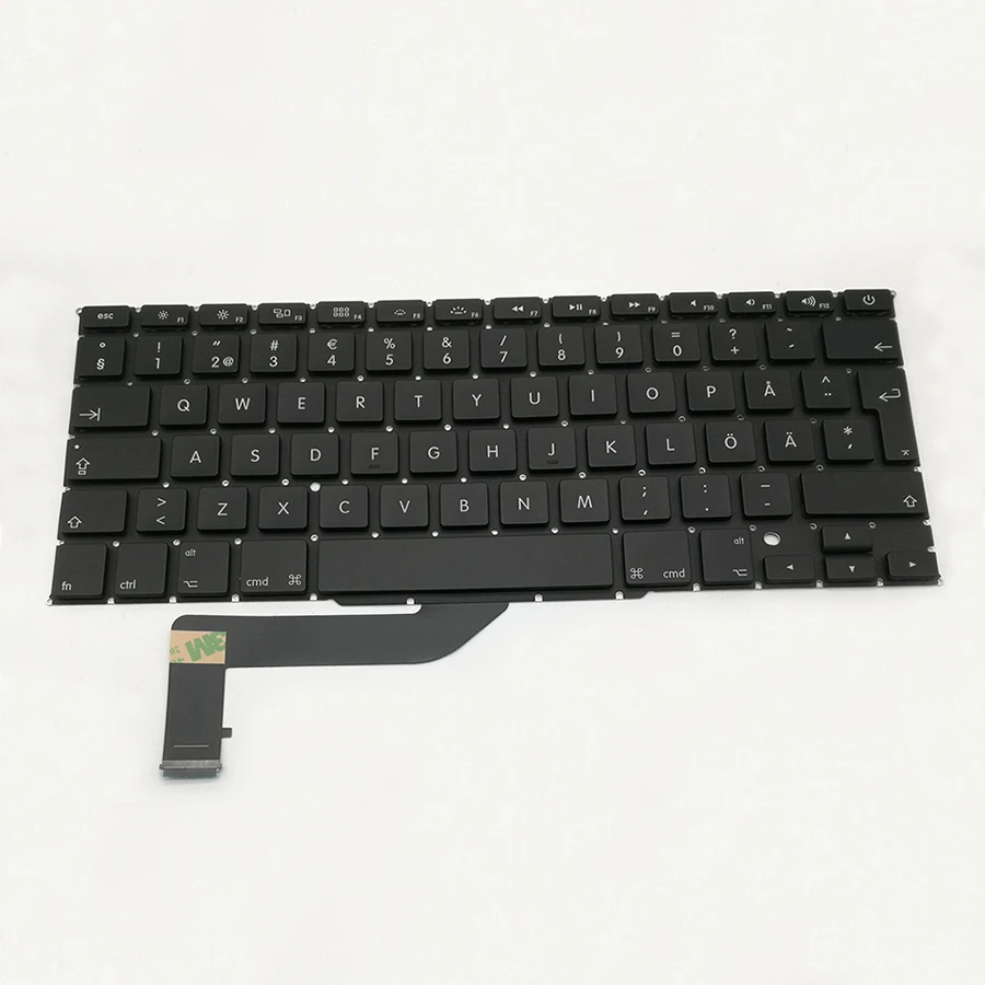 New Sweden Swedish Keyboard + Backlight For Macbook Pro 15&quot Retina A1398 2012 2013 2014 2015 | Компьютеры и офис