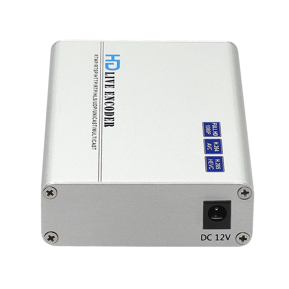 HWCODEC H8118 H.265 1080P @ 60 кадров в секунду HDMI и аудио IP кодировщик поддержка RTSP RTMP RTMPS SRT HTTP