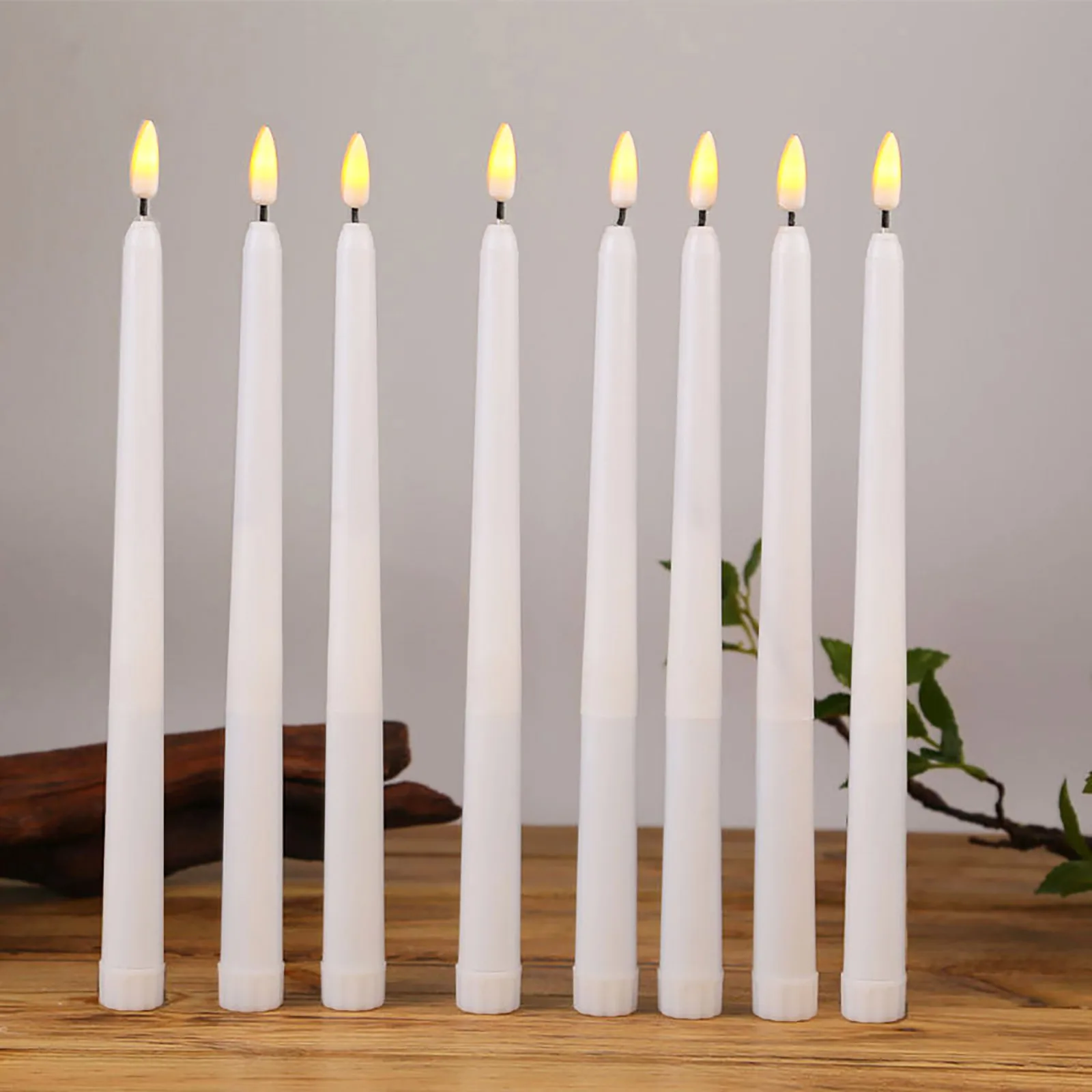 

6 шт., светодиодные 3D-СВЕЧИ, 28 см, в виде пули