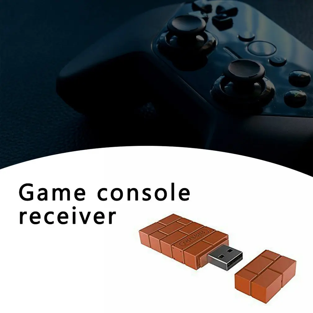 Портативный беспроводной геймпад приемник Usb переключатель адаптер игровой