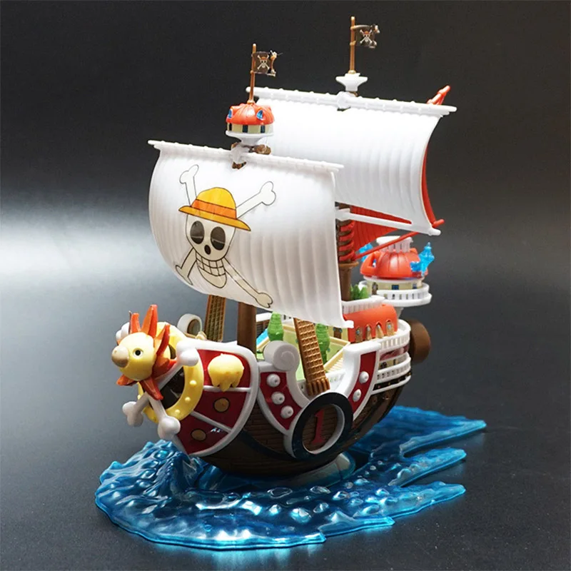 

One Piece Going Merry Thousand Sunny Luffy Pirate Ship Model Boat Action Figure Collectible Action Figure Collectible Model Toy