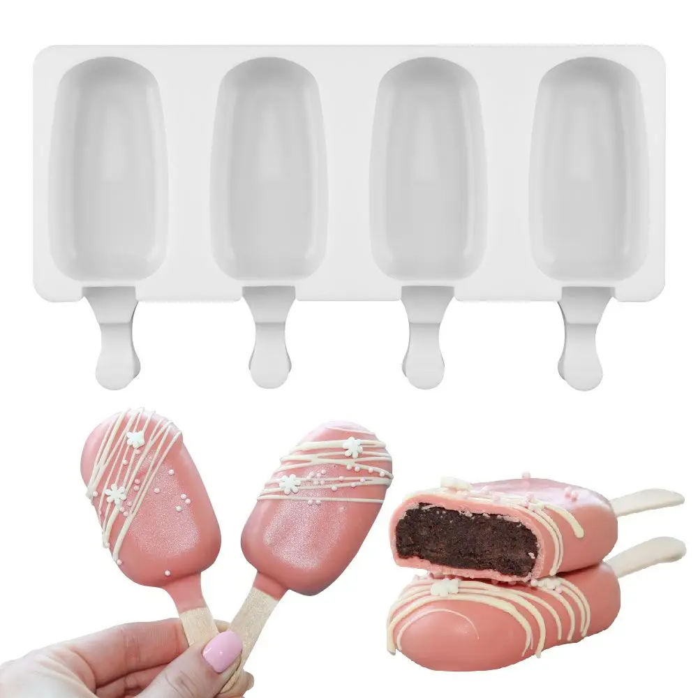 SJ 4 силиконовые полости для заморозки мороженого candy bar инструмент изготовления